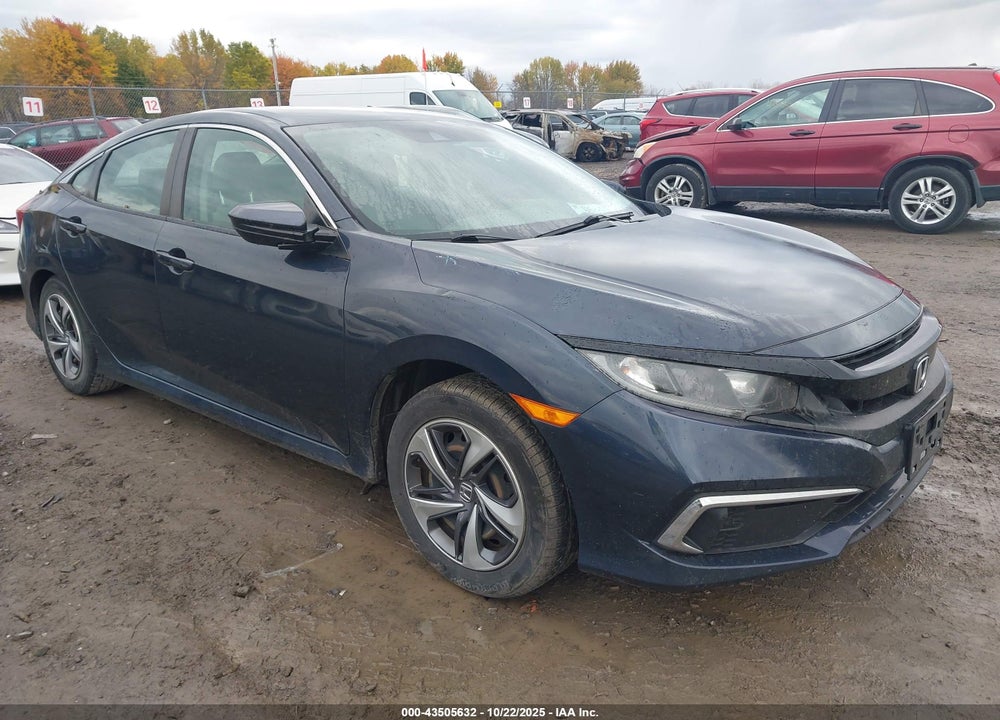 2019 HONDA CIVIC LX VIN: 2HGFC2F66KH533561