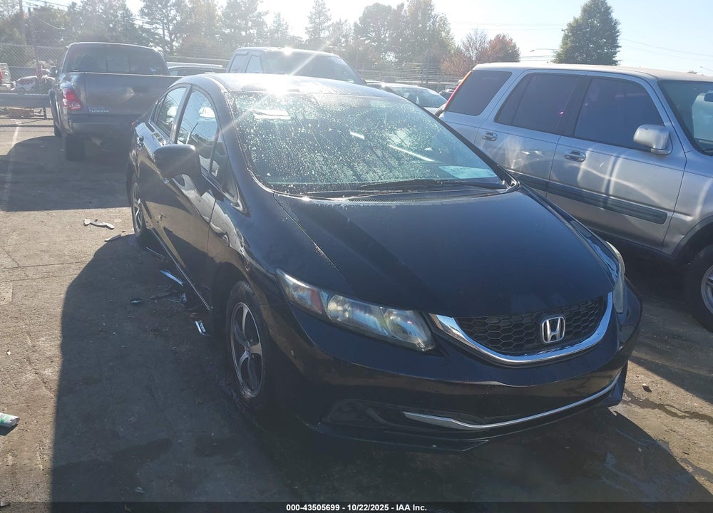 2015 HONDA CIVIC SE VIN: 19XFB2F78FE015155