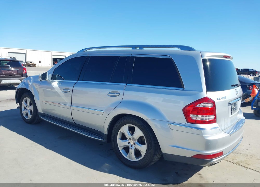 2011 MERCEDES-BENZ GL 450 4MATIC VIN: 4JGBF7BE4BA629178
