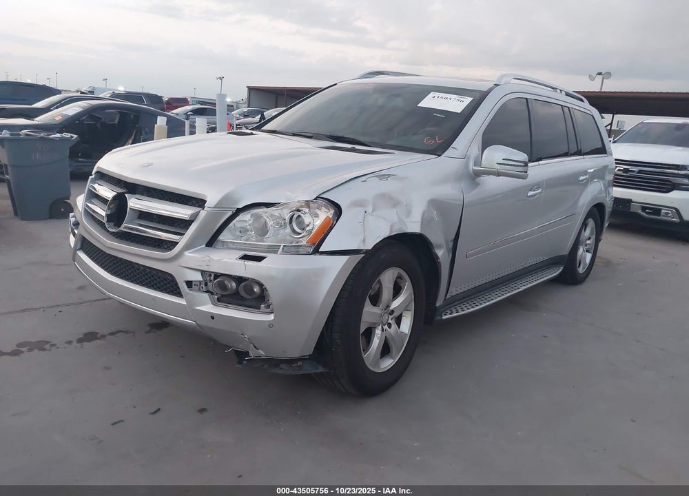 2011 MERCEDES-BENZ GL 450 4MATIC VIN: 4JGBF7BE4BA629178