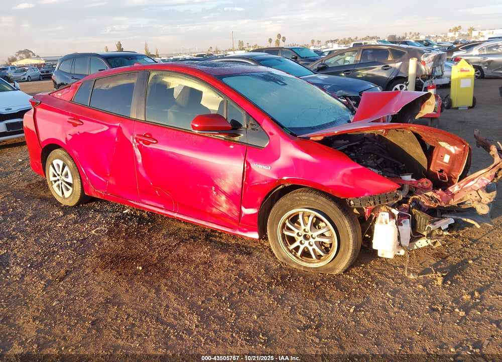 2016 TOYOTA PRIUS THREE VIN: JTDKARFU8G3504051