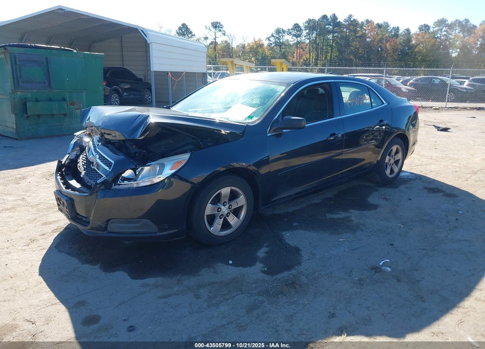2013 CHEVROLET MALIBU 1LS VIN: 1G11B5SA8DF246940