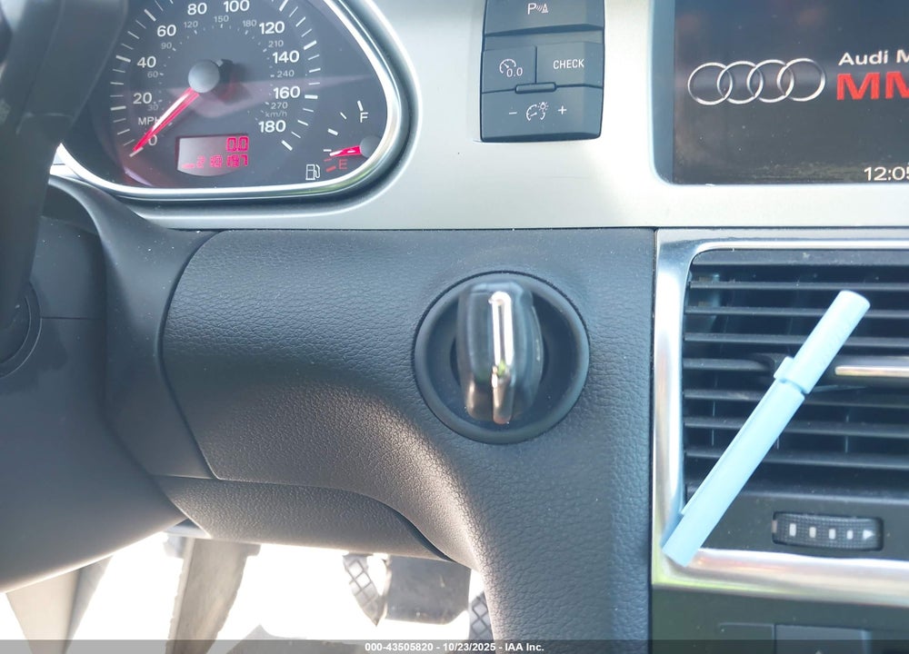 2009 AUDI Q7 VIN: WA1AV74L19D010569