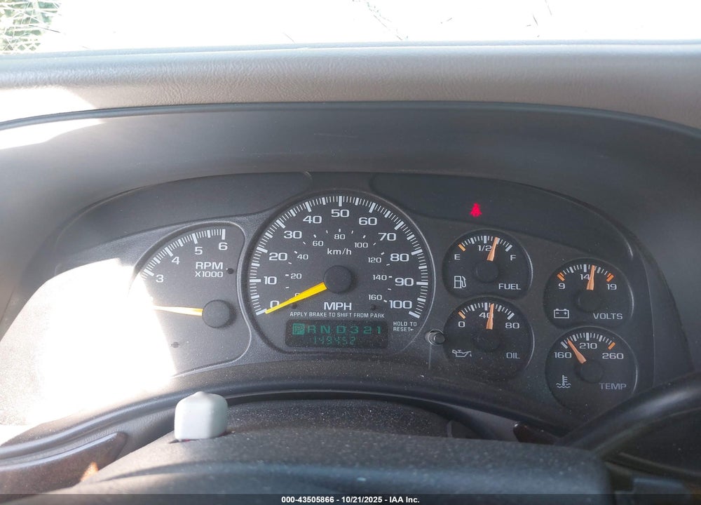 2000 CHEVROLET SILVERADO 1500 LS VIN: 1GCEK14T7YZ202190
