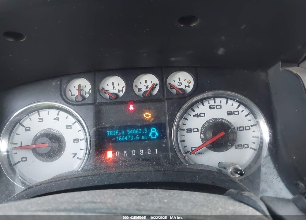 2010 FORD F-150 VIN: 1FTFW1EV6AFA23400