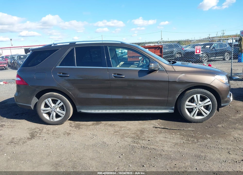 2014 MERCEDES-BENZ ML-CLASS VIN: 4JGDA5HBXEA379667