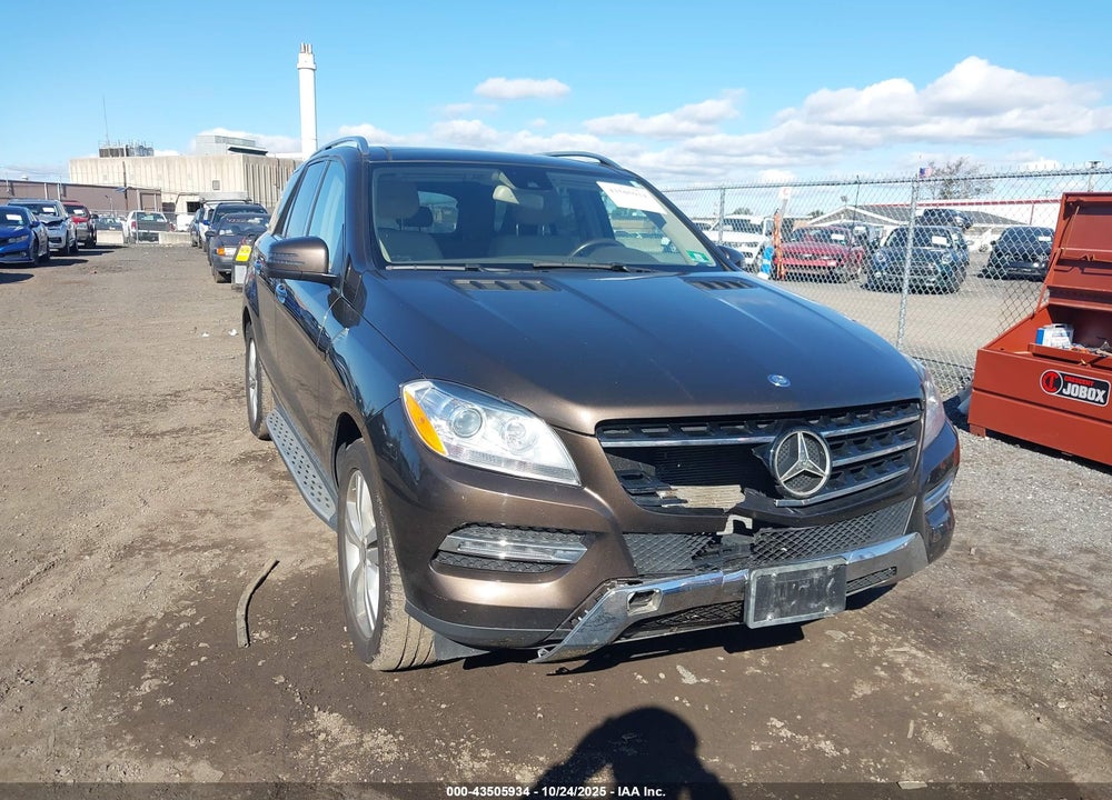 2014 MERCEDES-BENZ ML-CLASS VIN: 4JGDA5HBXEA379667