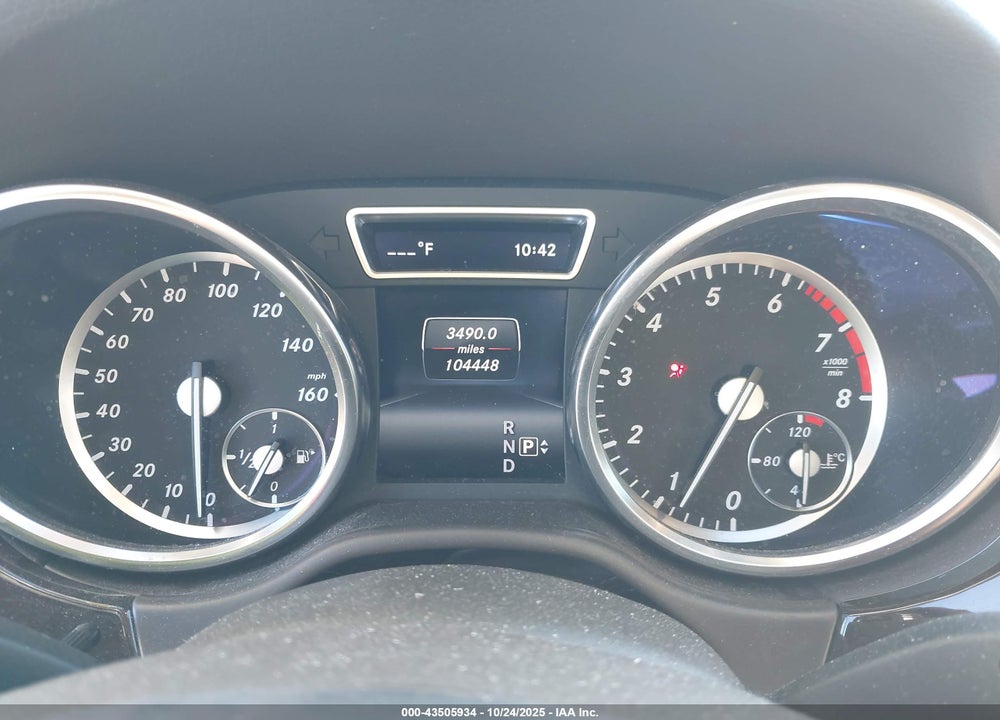 2014 MERCEDES-BENZ ML-CLASS VIN: 4JGDA5HBXEA379667