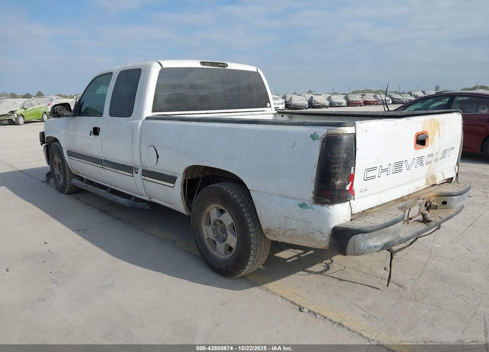 2007 CHEVROLET SILVERADO 1500 CLASSIC WORK TRUCK VIN: 1GCEC19X67Z191870