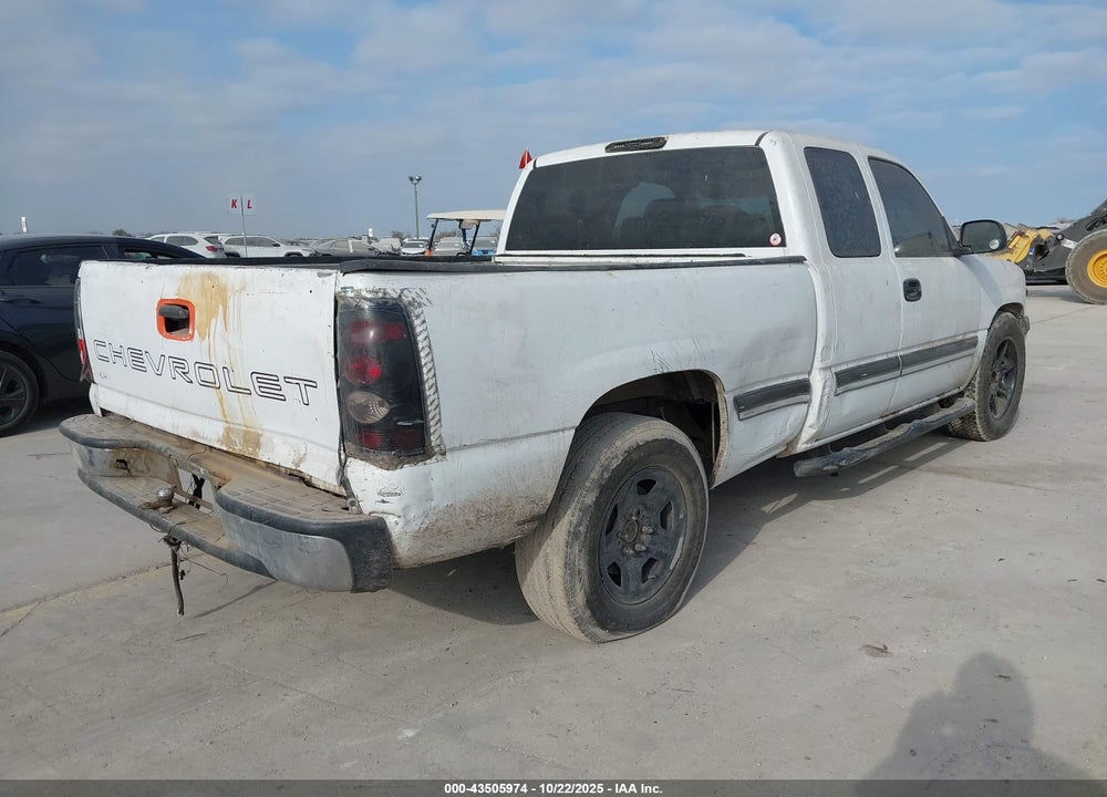 2007 CHEVROLET SILVERADO 1500 CLASSIC WORK TRUCK VIN: 1GCEC19X67Z191870