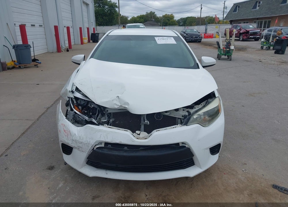 2014 TOYOTA COROLLA LE VIN: 5YFBURHE9EP013375