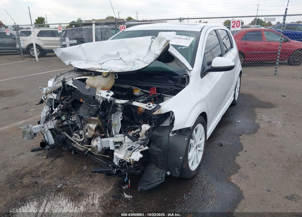 2020 CHEVROLET SONIC FWD  LT 5-DOOR VIN: 1G1JD6SB2L4111181