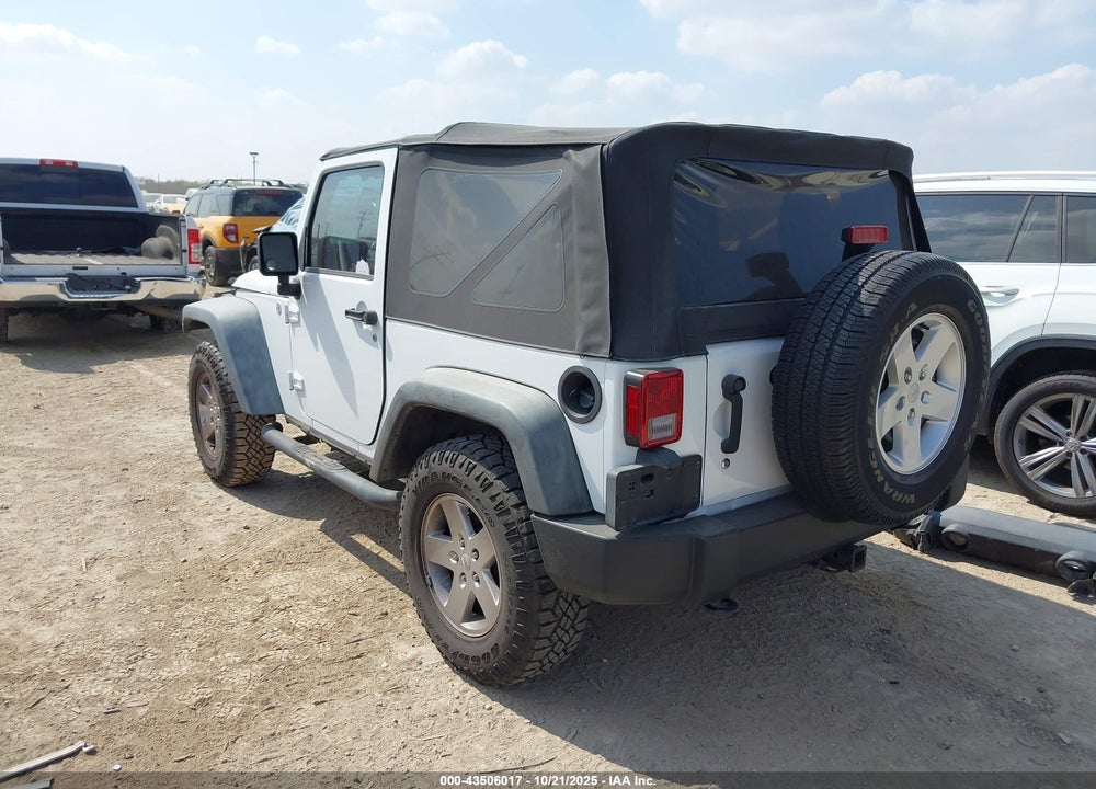 2011 JEEP WRANGLER SPORT VIN: 1J4AA2D15BL608561