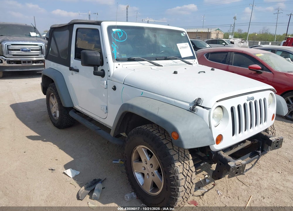 2011 JEEP WRANGLER SPORT VIN: 1J4AA2D15BL608561