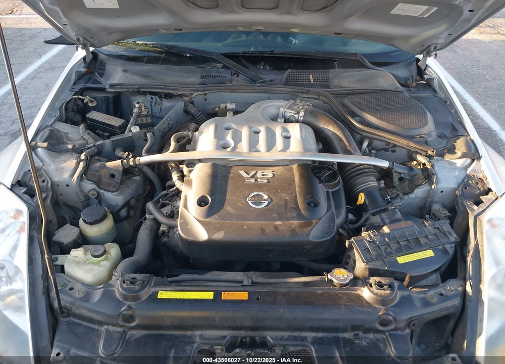 2005 NISSAN 350Z ENTHUSIAST VIN: JN1AZ34D15M601140