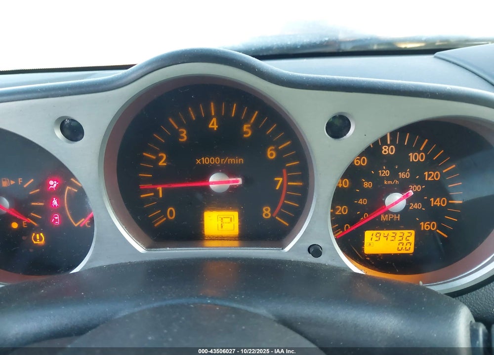 2005 NISSAN 350Z ENTHUSIAST VIN: JN1AZ34D15M601140