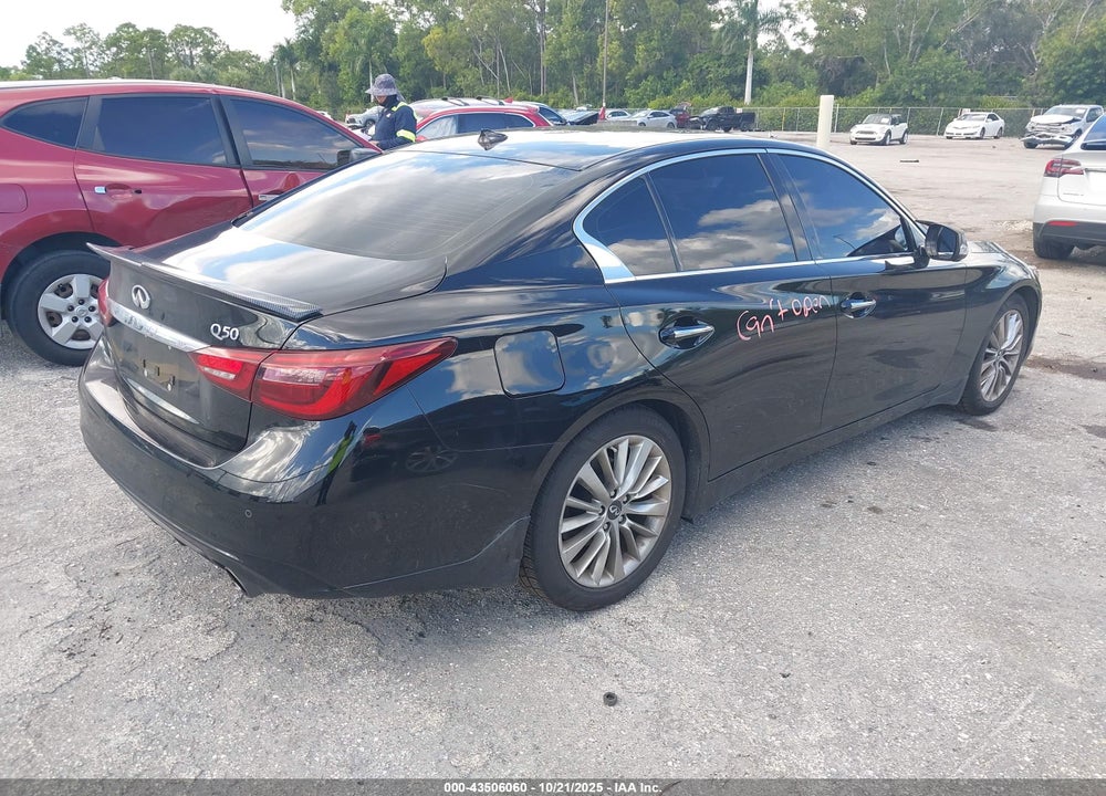 2021 INFINITI Q50 LUXE VIN: JN1EV7BPXMM700359