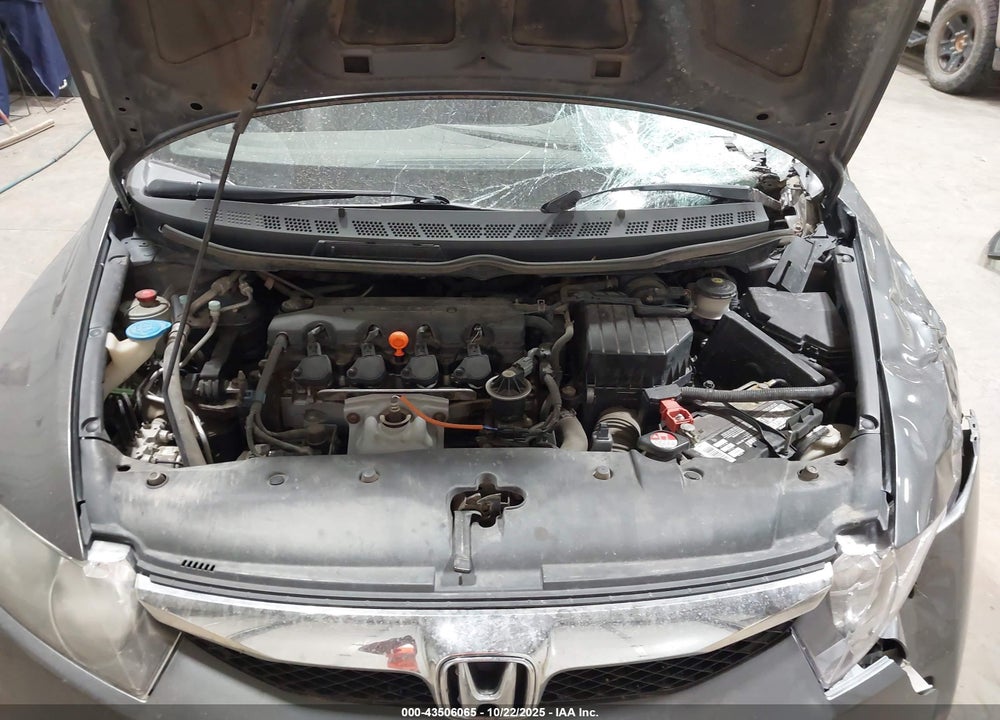 2009 HONDA CIVIC LX VIN: 19XFA16599E047368