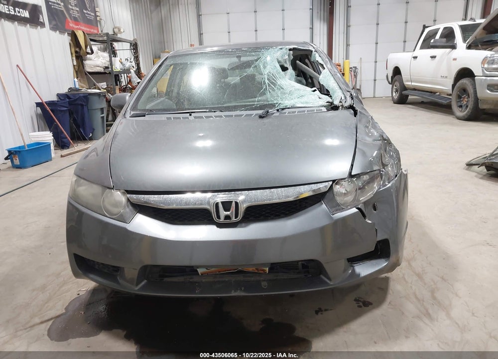 2009 HONDA CIVIC LX VIN: 19XFA16599E047368