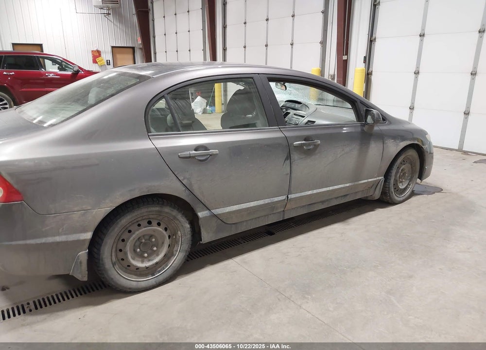 2009 HONDA CIVIC LX VIN: 19XFA16599E047368