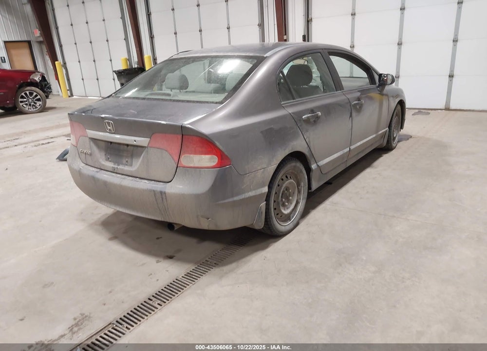 2009 HONDA CIVIC LX VIN: 19XFA16599E047368