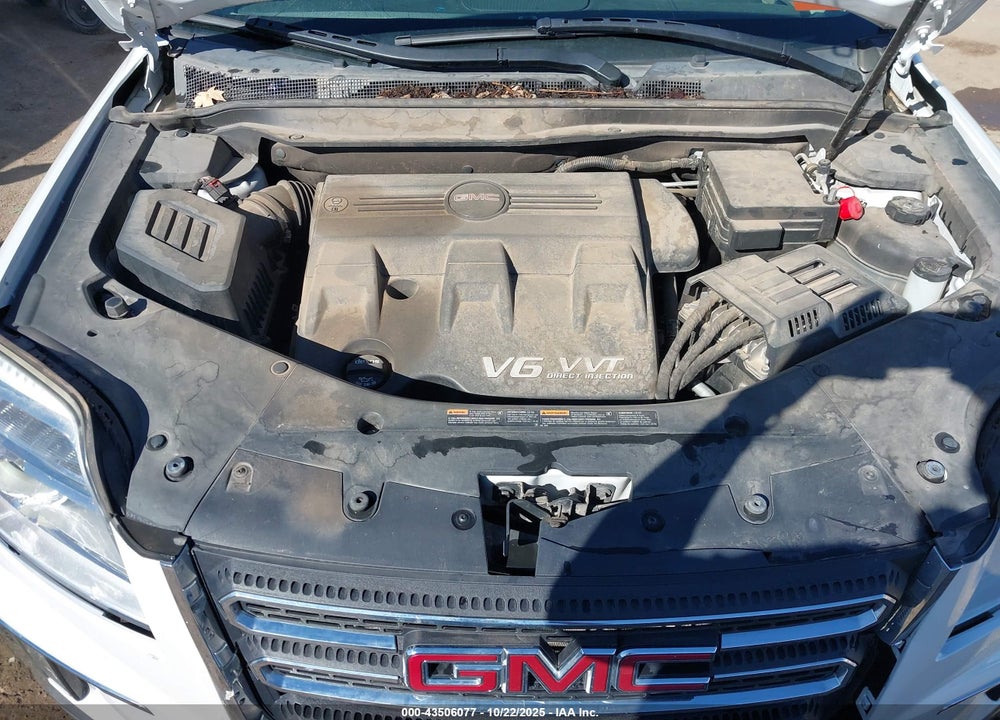 2016 GMC TERRAIN SLT VIN: 2GKFLPE35G6135283