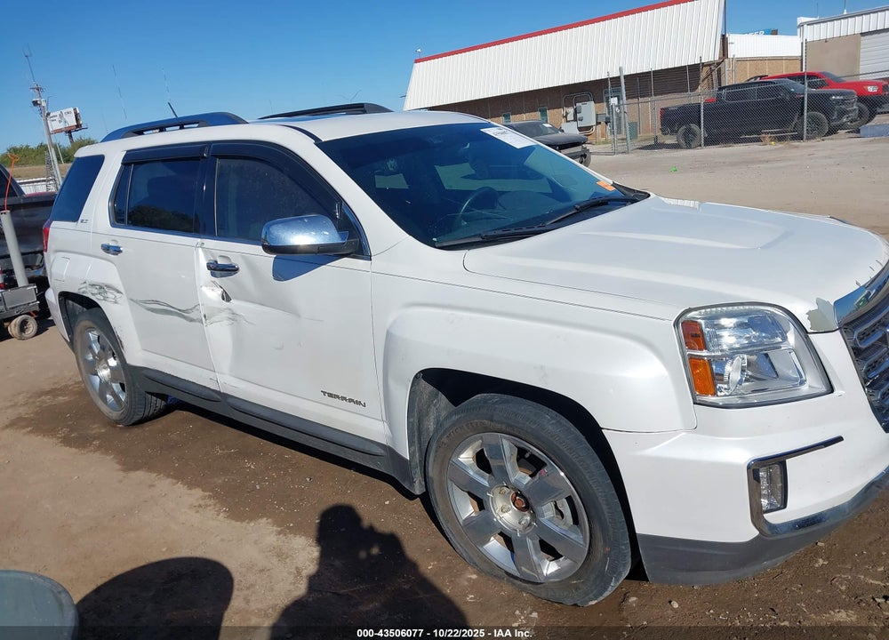 2016 GMC TERRAIN SLT VIN: 2GKFLPE35G6135283