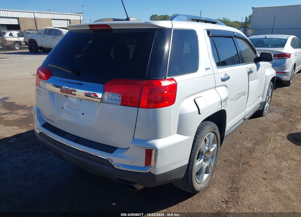 2016 GMC TERRAIN SLT VIN: 2GKFLPE35G6135283