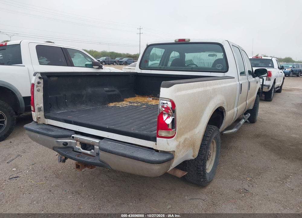 2004 FORD F-250 LARIAT/XL/XLT VIN: 1FTNW21L64ED46636