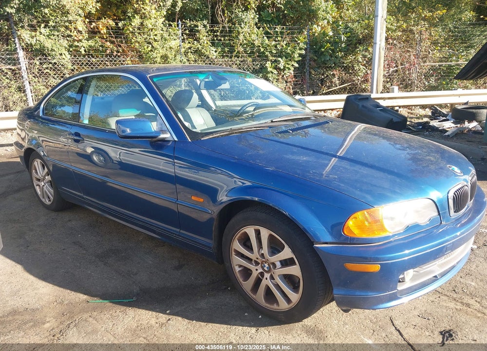 2001 BMW 330CI VIN: WBABN53411JU23023