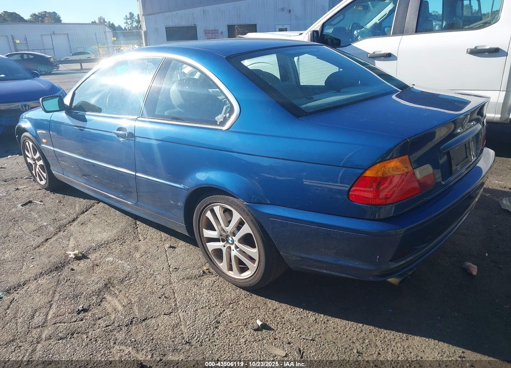 2001 BMW 330CI VIN: WBABN53411JU23023