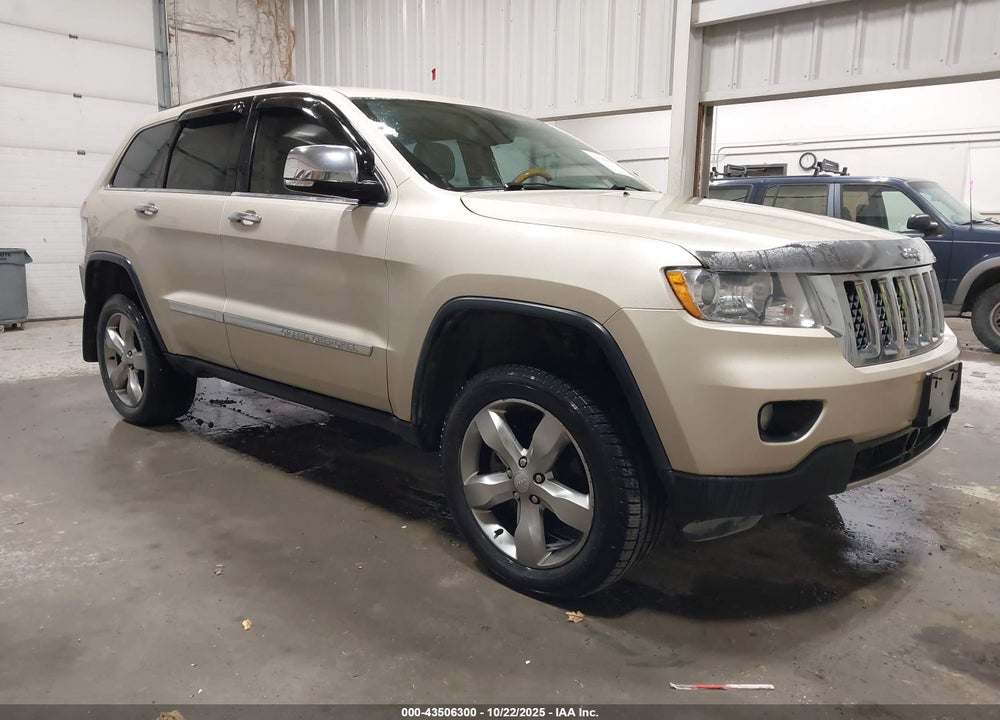 2012 JEEP GRAND CHEROKEE OVERLAND VIN: 1C4RJFCT8CC132486