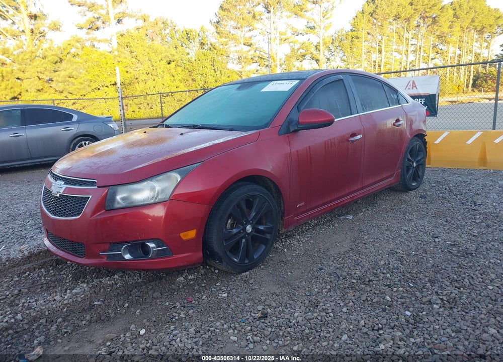 2013 CHEVROLET CRUZE LTZ VIN: 1G1PG5SB4D7157574