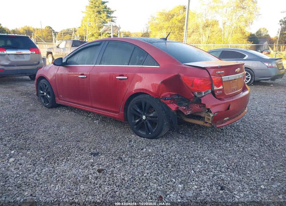 2013 CHEVROLET CRUZE LTZ VIN: 1G1PG5SB4D7157574