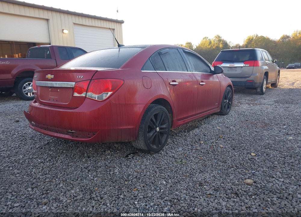 2013 CHEVROLET CRUZE LTZ VIN: 1G1PG5SB4D7157574