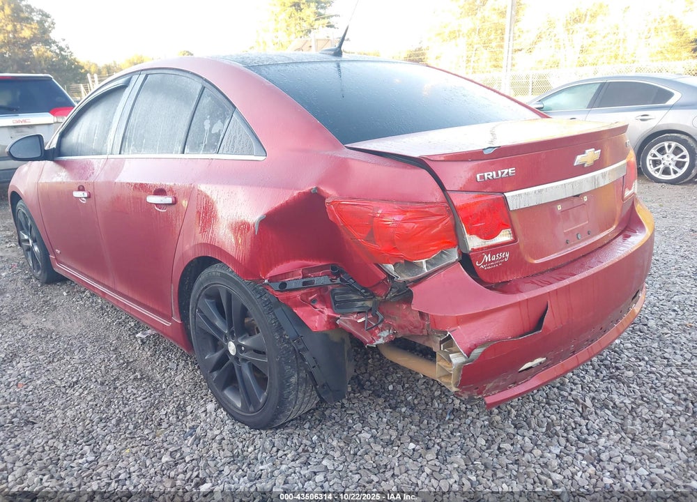 2013 CHEVROLET CRUZE LTZ VIN: 1G1PG5SB4D7157574