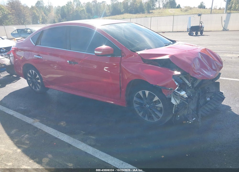 2017 NISSAN SENTRA SR VIN: 3N1AB7AP6HY244243