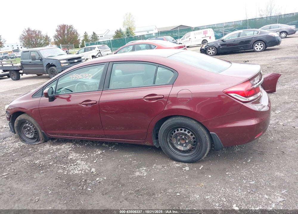 2014 HONDA CIVIC VIN: 2HGFB2F50EH516253