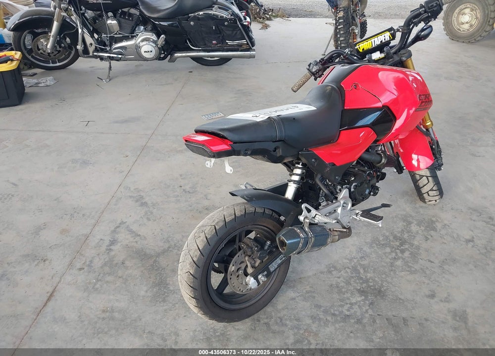 2025 HONDA GROM 125 VIN: MLHJC9213S5301600