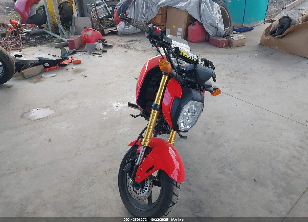 2025 HONDA GROM 125 VIN: MLHJC9213S5301600