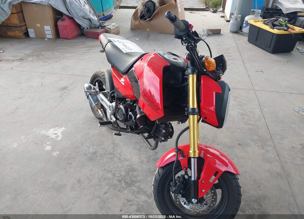 2025 HONDA GROM 125 VIN: MLHJC9213S5301600