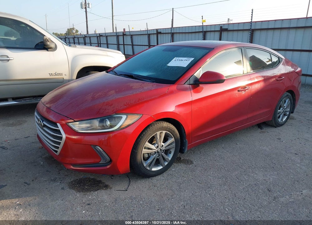 2018 HYUNDAI ELANTRA VALUE EDITION VIN: KMHD84LF9JU596393