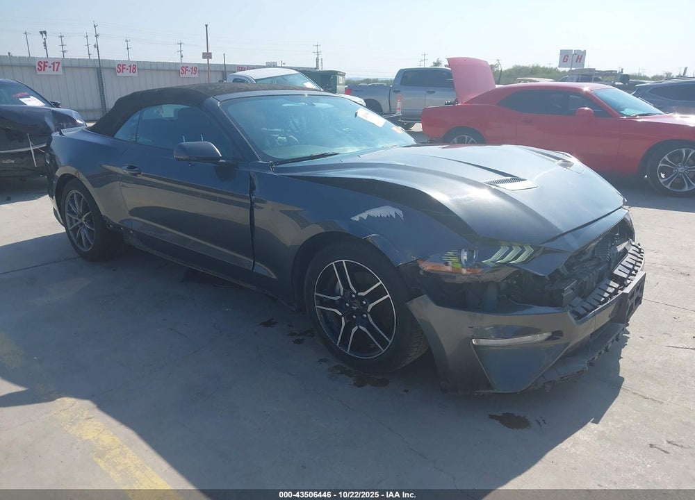 2019 FORD MUSTANG ECOBOOST PREMIUM VIN: 1FATP8UH7K5126052
