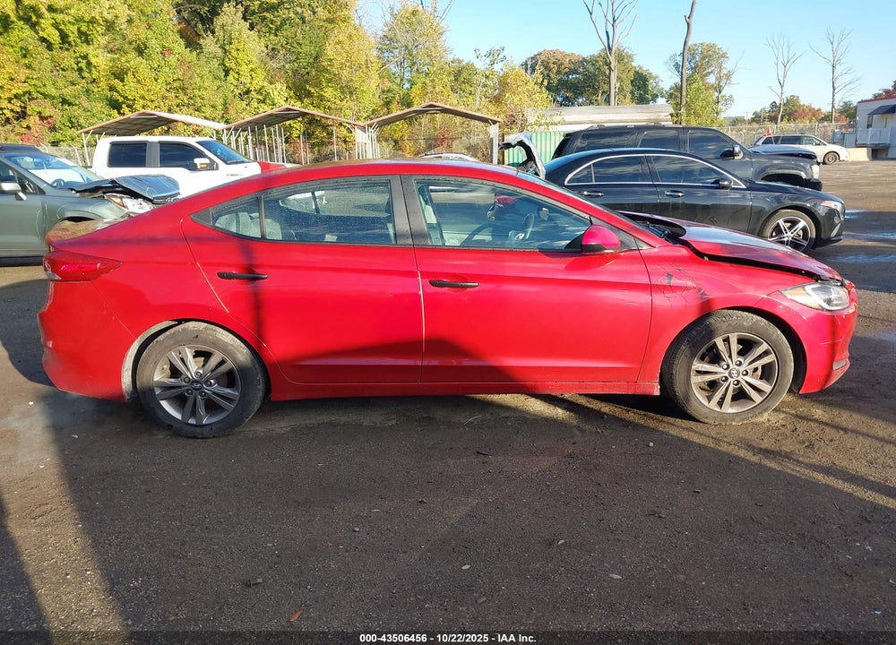 2017 HYUNDAI ELANTRA SE VIN: KMHD84LF2HU076160