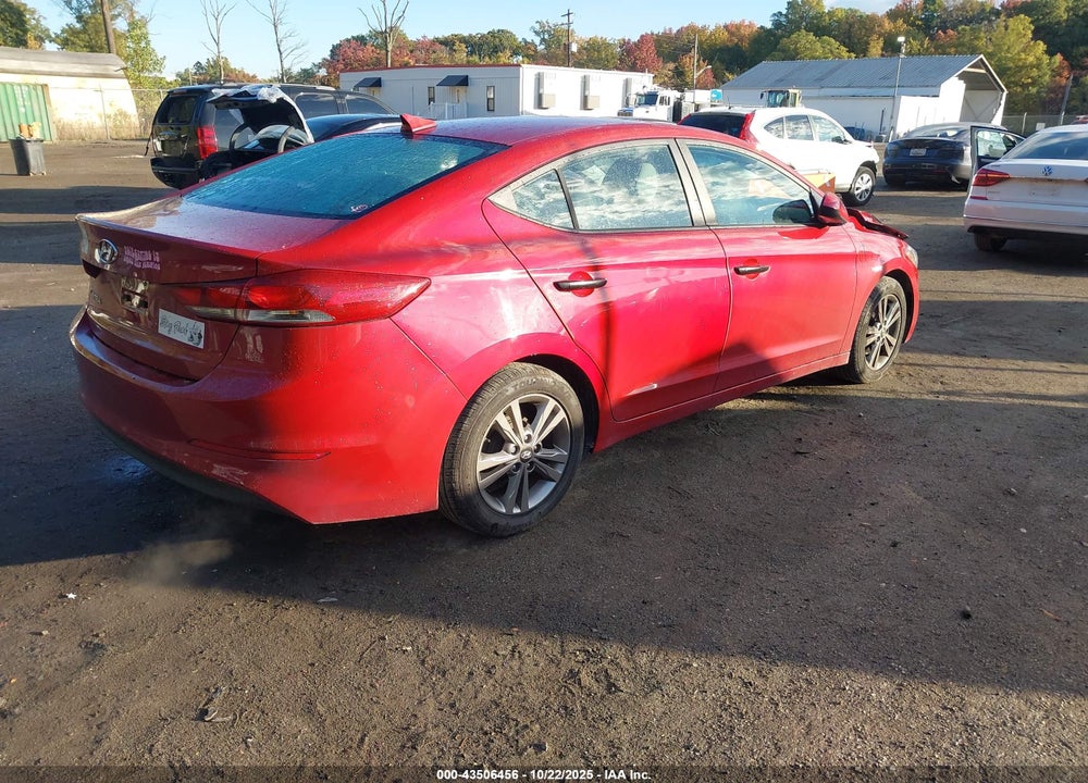 2017 HYUNDAI ELANTRA SE VIN: KMHD84LF2HU076160