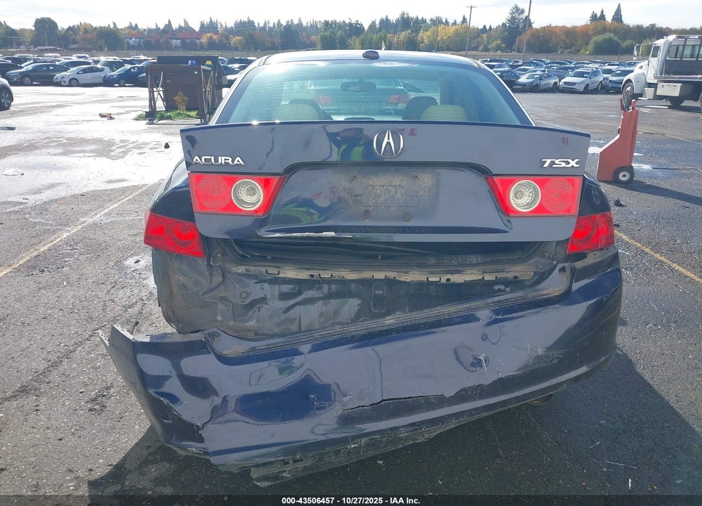 2008 ACURA TSX VIN: JH4CL96878C004853