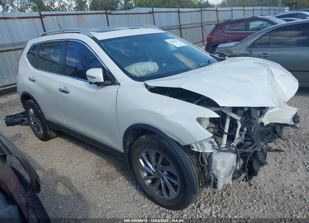 2015 NISSAN ROGUE SL VIN: 5N1AT2MVXFC887283