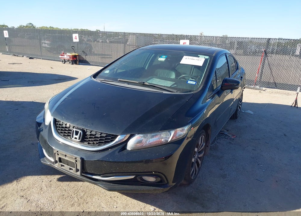 2014 HONDA CIVIC VIN: 19XFB2F91EE001954