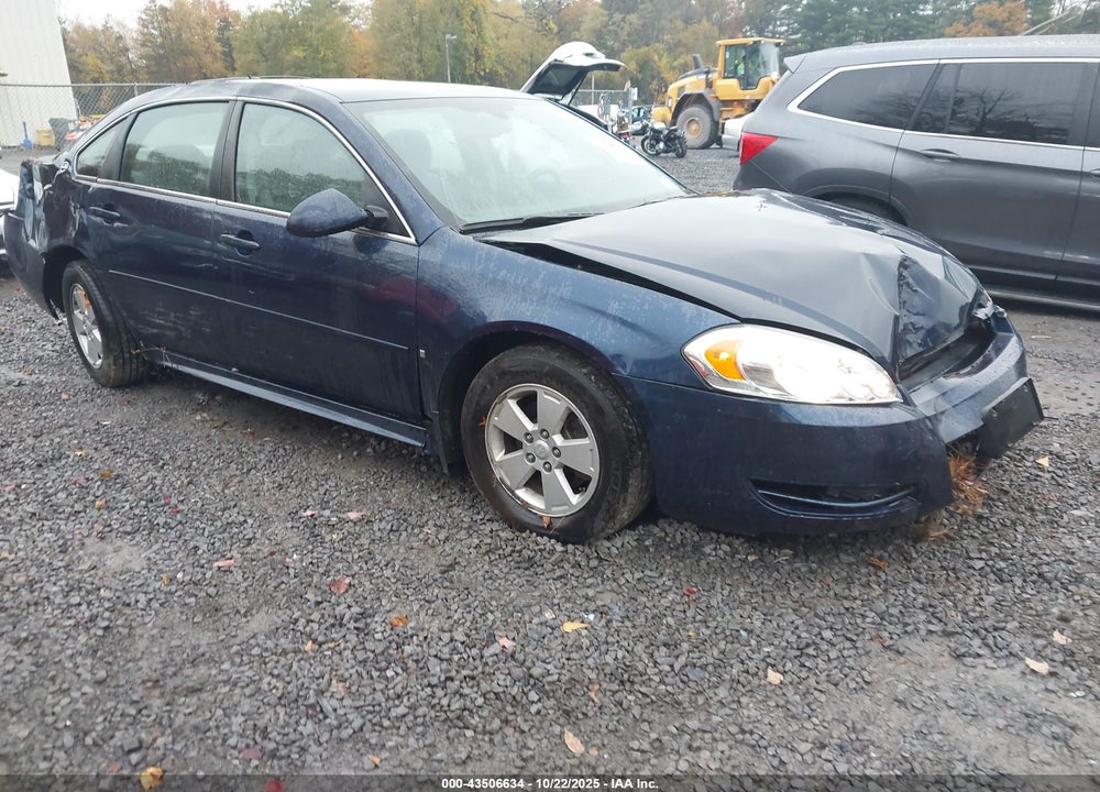 2009 CHEVROLET IMPALA LT VIN: 2G1WT57N691186962