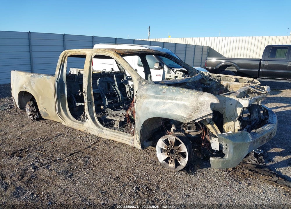 2020 CHEVROLET SILVERADO 1500 4WD STANDARD BED LT VIN: 1GCRYDEDXLZ249487